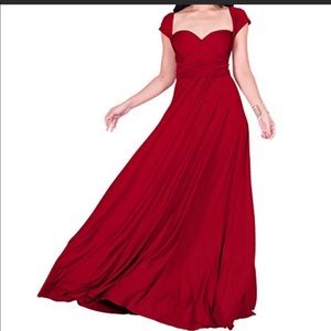 Koh Koh | Long Convertible Maxi Dress